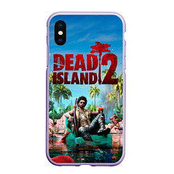 Чехол iPhone XS Max матовый Dead island two