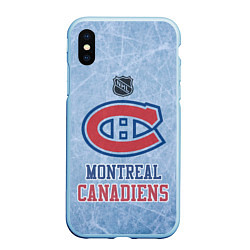 Чехол iPhone XS Max матовый Montreal Canadiens - NHL