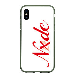 Чехол iPhone XS Max матовый Nxde