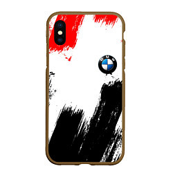 Чехол iPhone XS Max матовый BMW art