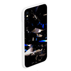 Чехол iPhone XS Max матовый Осколки реальности, цвет: 3D-белый — фото 2