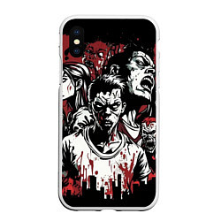 Чехол iPhone XS Max матовый Resident evil umbrella