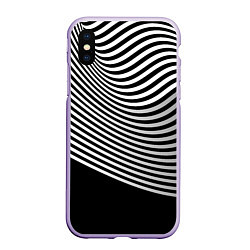 Чехол iPhone XS Max матовый Trendy raster pattern