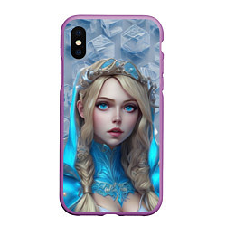 Чехол iPhone XS Max матовый Dota 2 Crystal Maiden