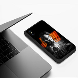 Чехол iPhone XS Max матовый John Wick Chapter 4, цвет: 3D-черный — фото 2