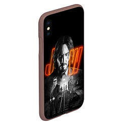 Чехол iPhone XS Max матовый John Wick Chapter 4, цвет: 3D-коричневый — фото 2