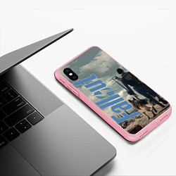 Чехол iPhone XS Max матовый Fallout телесериал, цвет: 3D-баблгам — фото 2