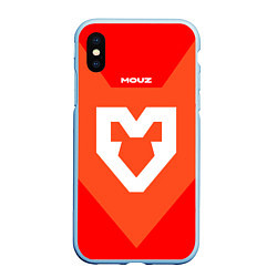 Чехол iPhone XS Max матовый Форма MOUZ