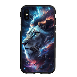 Чехол iPhone XS Max матовый Galactic lion