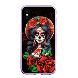 Чехол iPhone XS Max матовый Паломница - La Peregrina