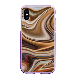 Чехол iPhone XS Max матовый Chocolate fantasy