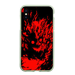 Чехол iPhone XS Max матовый Dead inside zxc SF