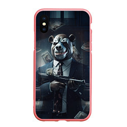 Чехол iPhone XS Max матовый Payday 3 bear, цвет: 3D-баблгам