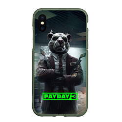 Чехол iPhone XS Max матовый Payday 3 dog