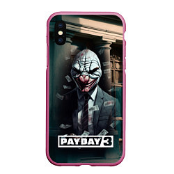 Чехол iPhone XS Max матовый Payday 3 mask