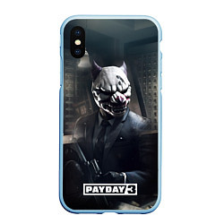 Чехол iPhone XS Max матовый Payday3 bulldog