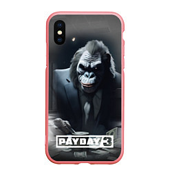 Чехол iPhone XS Max матовый Payday 3 big gorilla