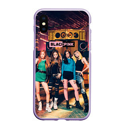 Чехол iPhone XS Max матовый Blackpink girls poster