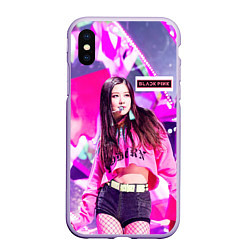 Чехол iPhone XS Max матовый Rose Blackpink