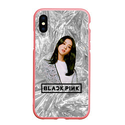 Чехол iPhone XS Max матовый Jisoo BlackPink