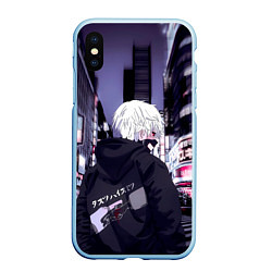 Чехол iPhone XS Max матовый Kaneki Ken