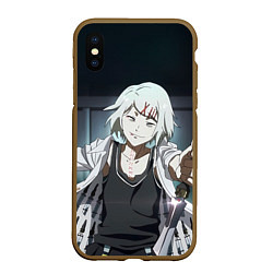 Чехол iPhone XS Max матовый Suzuya Juuzou