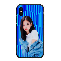 Чехол iPhone XS Max матовый Jennie kpop music