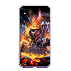 Чехол iPhone XS Max матовый Sodom Decision day