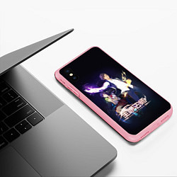 Чехол iPhone XS Max матовый Маг на полную ставку - персонажи, цвет: 3D-баблгам — фото 2