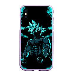 Чехол iPhone XS Max матовый Goku - Dragon ball