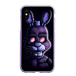 Чехол iPhone XS Max матовый Five Nights at Freddys Bonnie