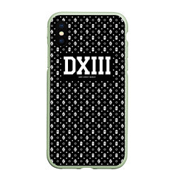 Чехол iPhone XS Max матовый Dope street market DXIII