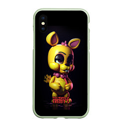 Чехол iPhone XS Max матовый Spring Bonnie