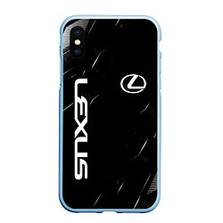 Чехол iPhone XS Max матовый Lexus - minimalism