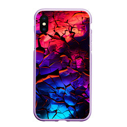 Чехол iPhone XS Max матовый Светящаяся Земля