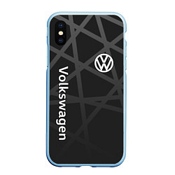 Чехол iPhone XS Max матовый Volkswagen - classic black