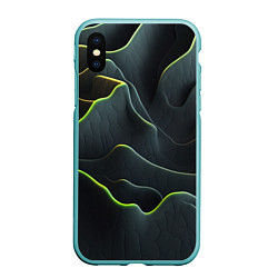 Чехол iPhone XS Max матовый Рельефная текстура