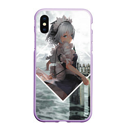 Чехол iPhone XS Max матовый Touhou Project Sakuya Izayoi