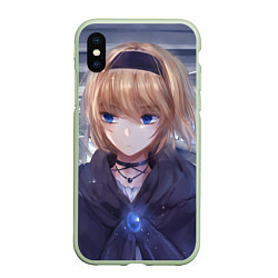 Чехол iPhone XS Max матовый Touhou Project Алиса Маргатройд