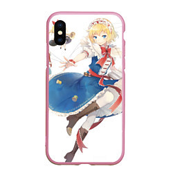 Чехол iPhone XS Max матовый Touhou Project Алиса Маргатройд