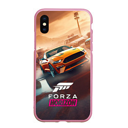 Чехол iPhone XS Max матовый Forza Horizon race