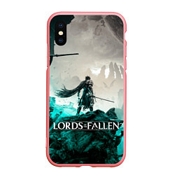 Чехол iPhone XS Max матовый Герой Lords of the fallen