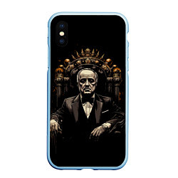 Чехол iPhone XS Max матовый Дон Вито Корлеоне крестный отец