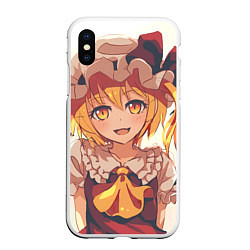 Чехол iPhone XS Max матовый Touhou Project Flandre Scarlet Smile