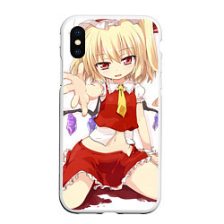 Чехол iPhone XS Max матовый Touhou Project Flandre Скарлет Cute