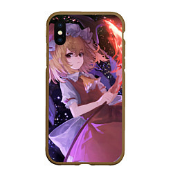 Чехол iPhone XS Max матовый Touhou Project Flandre Scarlet