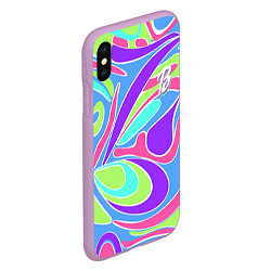 Чехол iPhone XS Max матовый Костюм Barbie Totally Ultra Hair brunette, цвет: 3D-сиреневый — фото 2