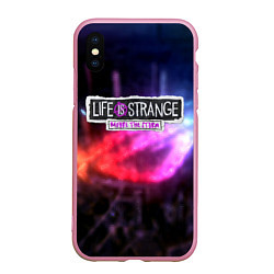 Чехол iPhone XS Max матовый Life is strange night city