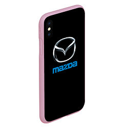 Чехол iPhone XS Max матовый Mazda sportcar, цвет: 3D-розовый — фото 2