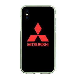 Чехол iPhone XS Max матовый Mitsubishi sportcar